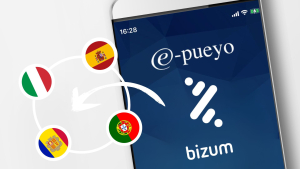 Banca Pueyo permite enviar Bizum a contactos en Portugal, Italia y Andorra